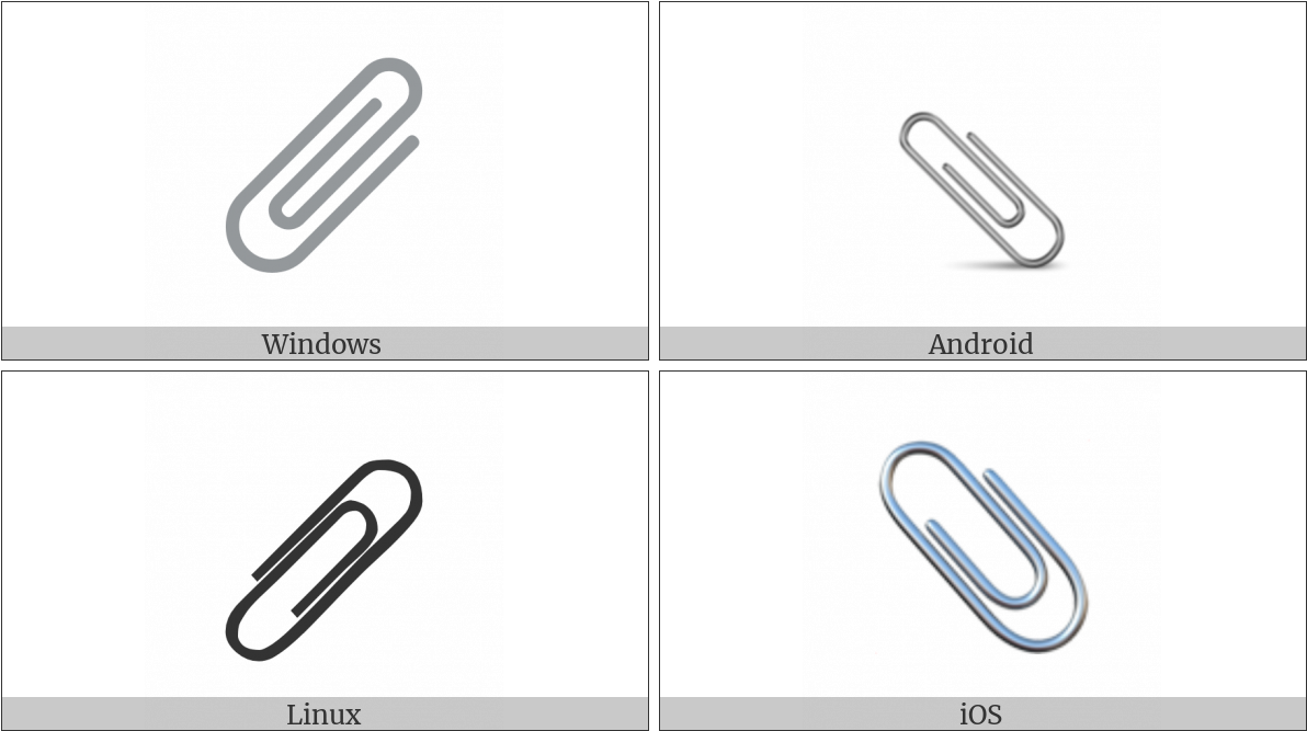 Paperclip On Various Operating Systems - Parallel (1200x675), Png Download