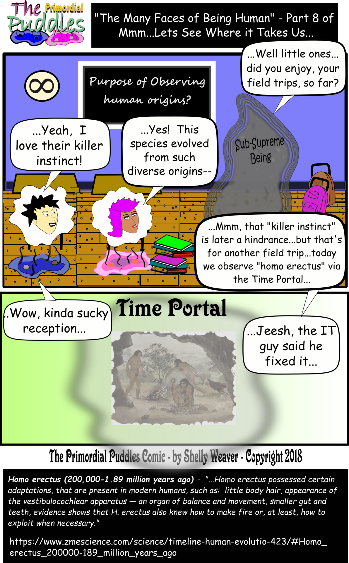 The Primordial Puddles Comic The Little Puddles And - Comics (1192x1920), Png Download