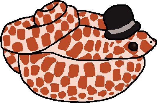 Mister Snake - Clip Art (569x399), Png Download