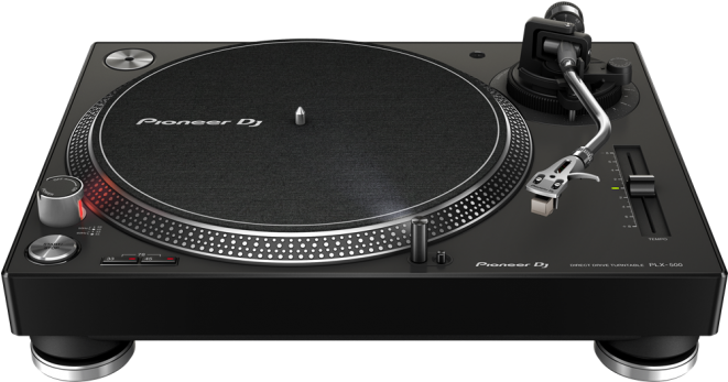 Dj Turntables Png Image Library Library - Pioneer Turntable Plx 500 (660x400), Png Download