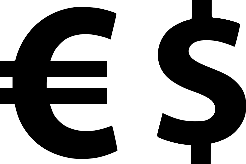 Euro Dollar Business Online Comments - Euro Dolar Icon Png (980x652), Png Download