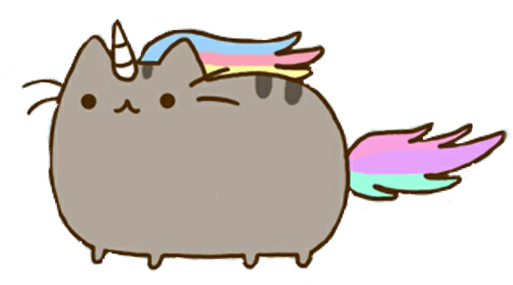 Desenhos Tumblr Unicornios - Pusheen The Cat (611x340), Png Download