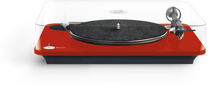 Elipson Omega 100 Turntable (red) (800x800), Png Download