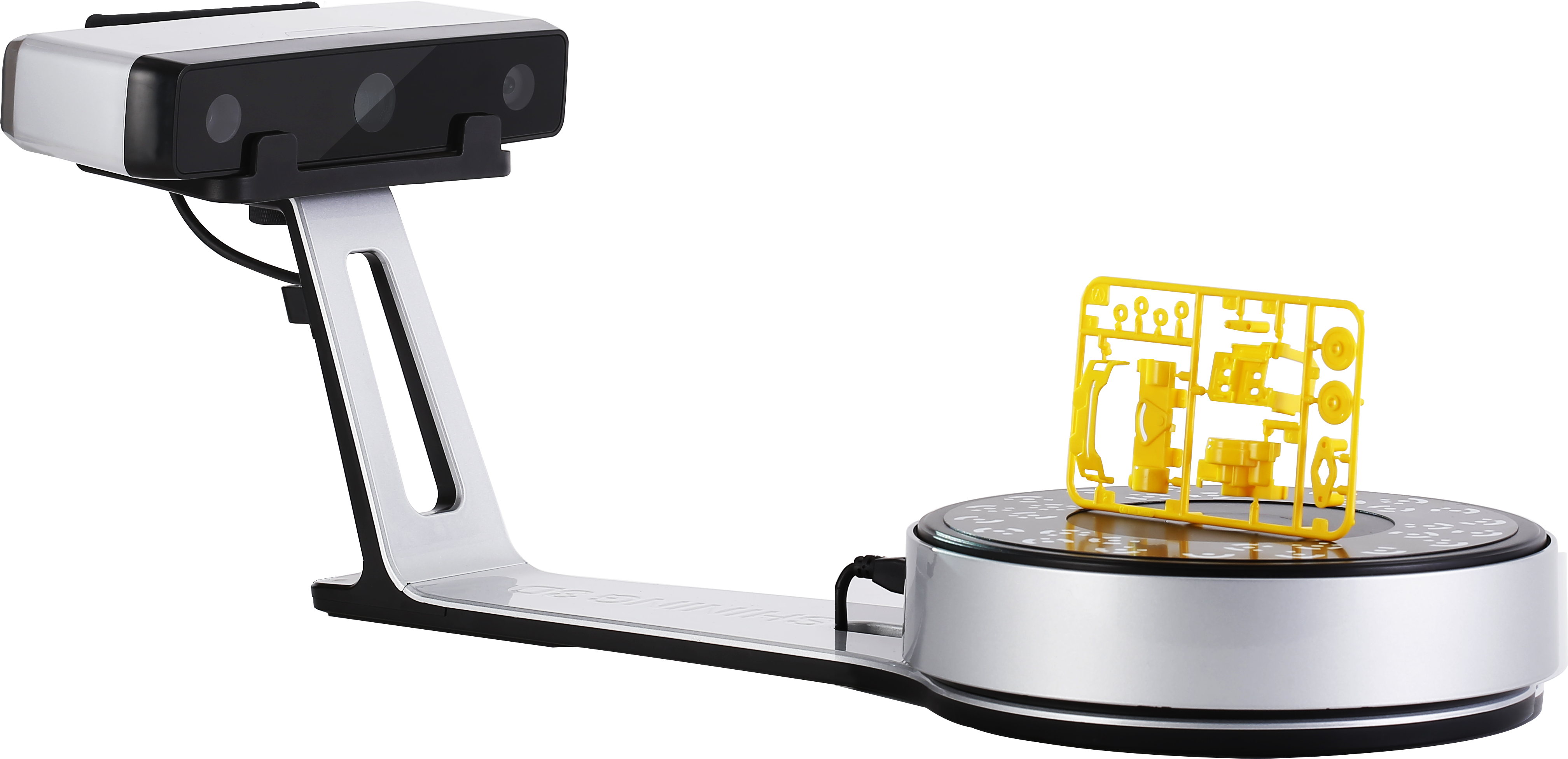 Afinia Einscan-sp 3d Scanner With Turntable (platinum) (5760x3840), Png Download