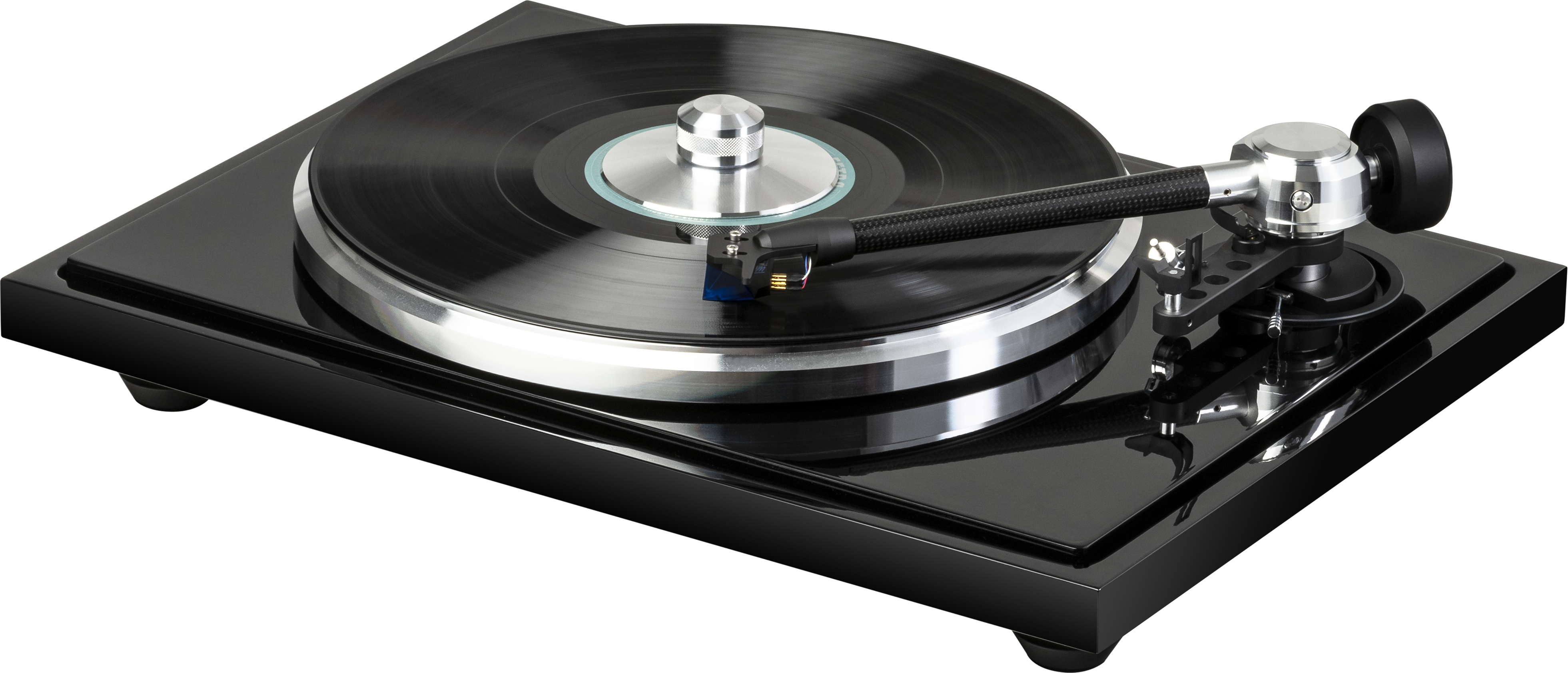 Eat B-sharp Turntable - Phonograph (3922x1685), Png Download