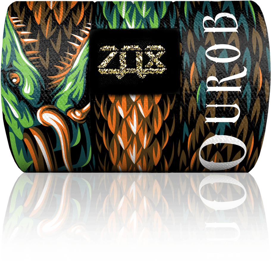 Ouroboros - Team Electric Zox Straps Wristband (1000x1000), Png Download