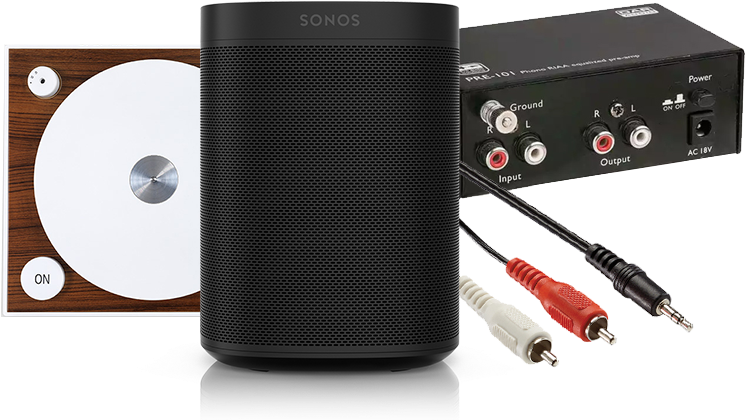 Connecting Record Player - Dap Audio Pre-101 Phono Riaa Equalized Pre-amp (800x500), Png Download