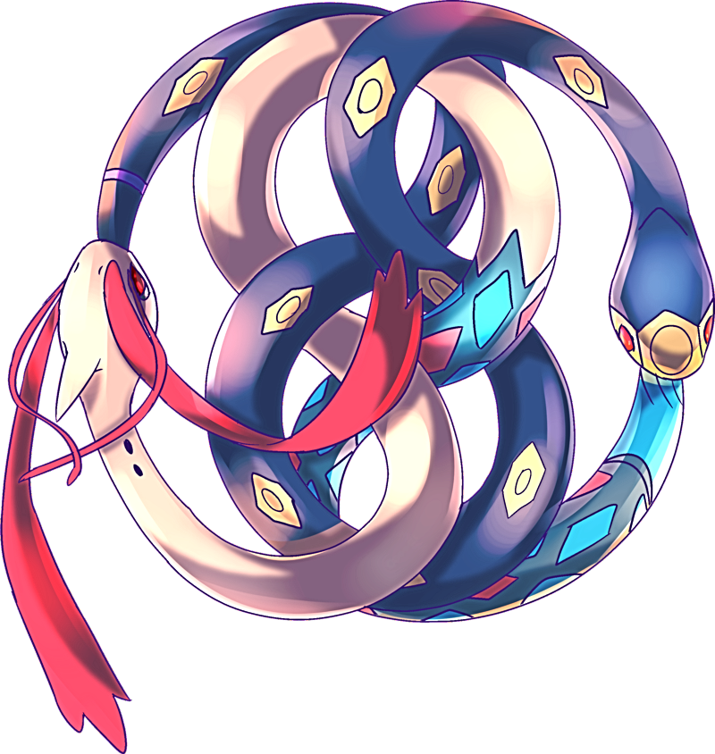 Gemini Ouroboros - Ouroboros Pokemon (800x844), Png Download