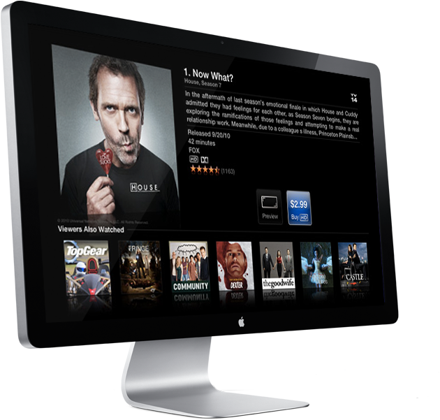 He Also Expects That An Apple Tv Set Would Include - Apple Lcd Tv Price (650x600), Png Download