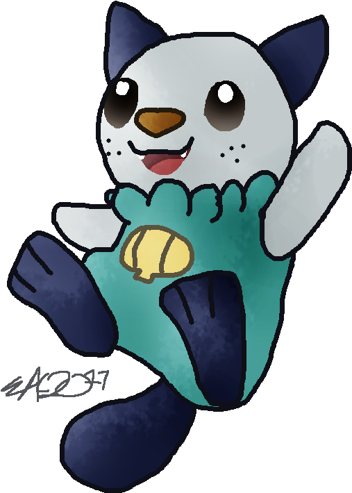 Otter Clipart Happy - Otter (558x761), Png Download