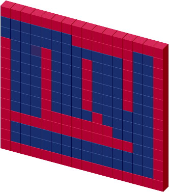 View Favicon On T-shirt - Electric Blue (340x431), Png Download