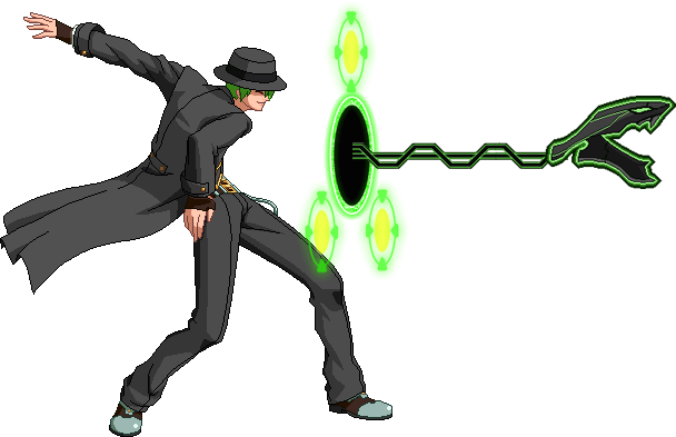 Bbcs Hazama 5d - Hazama 5d (608x393), Png Download