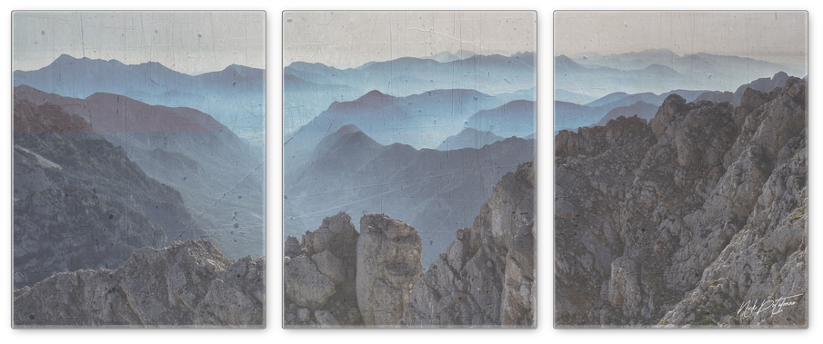 Mountain Range Canvas - Summit (1024x1024), Png Download