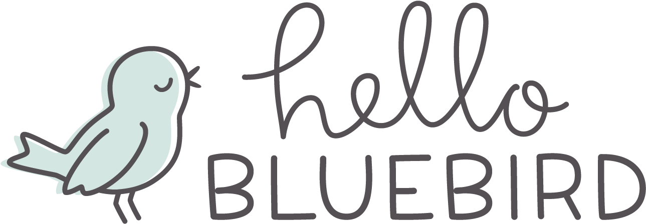 I Design For - Hello Bluebird (1358x533), Png Download