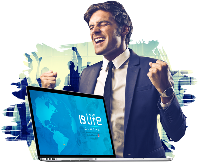 Happy Man I9life - Success And Happy Man (650x539), Png Download
