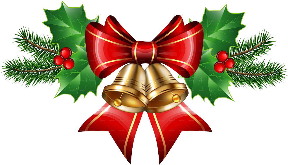 Images Of Bells Christmas Christmas Bell Png Transparent - Christmas Transparent (1000x714), Png Download