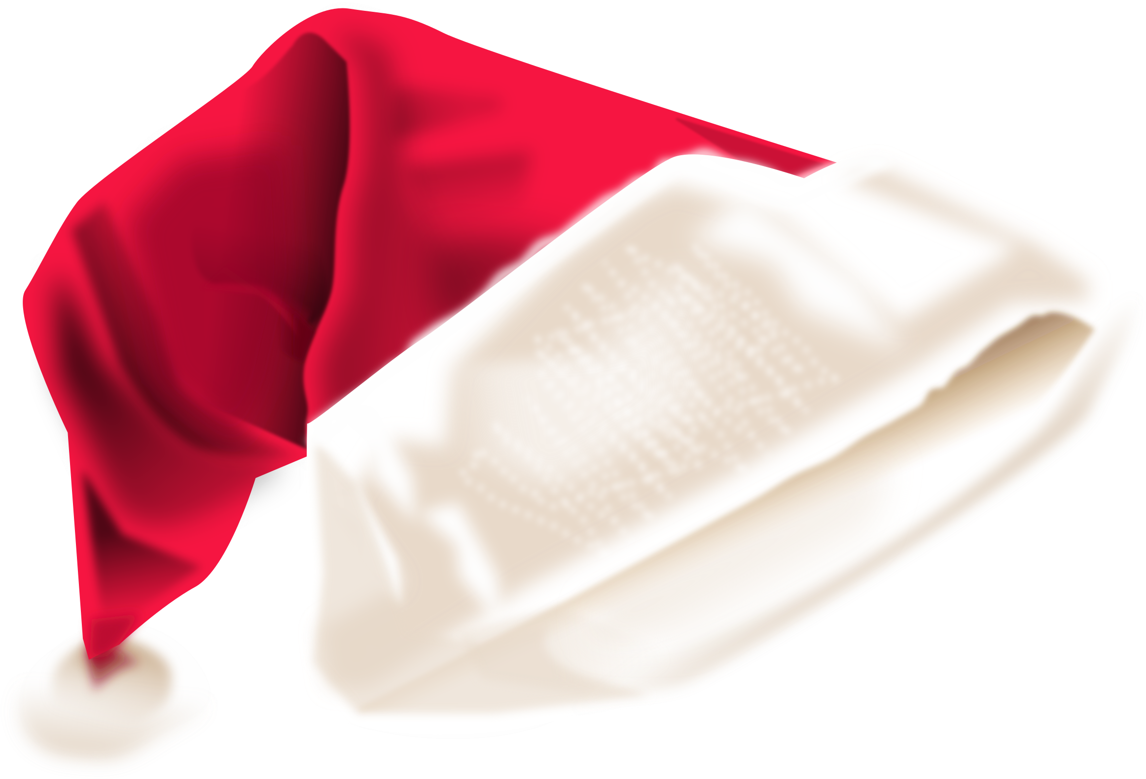 Big Image - Cap Santa Claus Png (2400x1615), Png Download