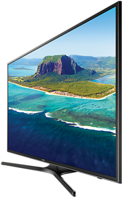 Image - Samsung - Ua50ku6000w - Series 6 50" Uhd Led Tv (650x650), Png Download