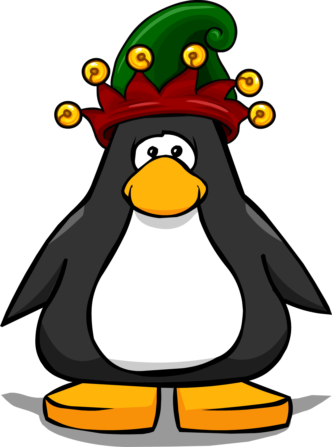 The Jingle Bell From A Player Card - Club Penguin Bucket Hat (1380x1860), Png Download