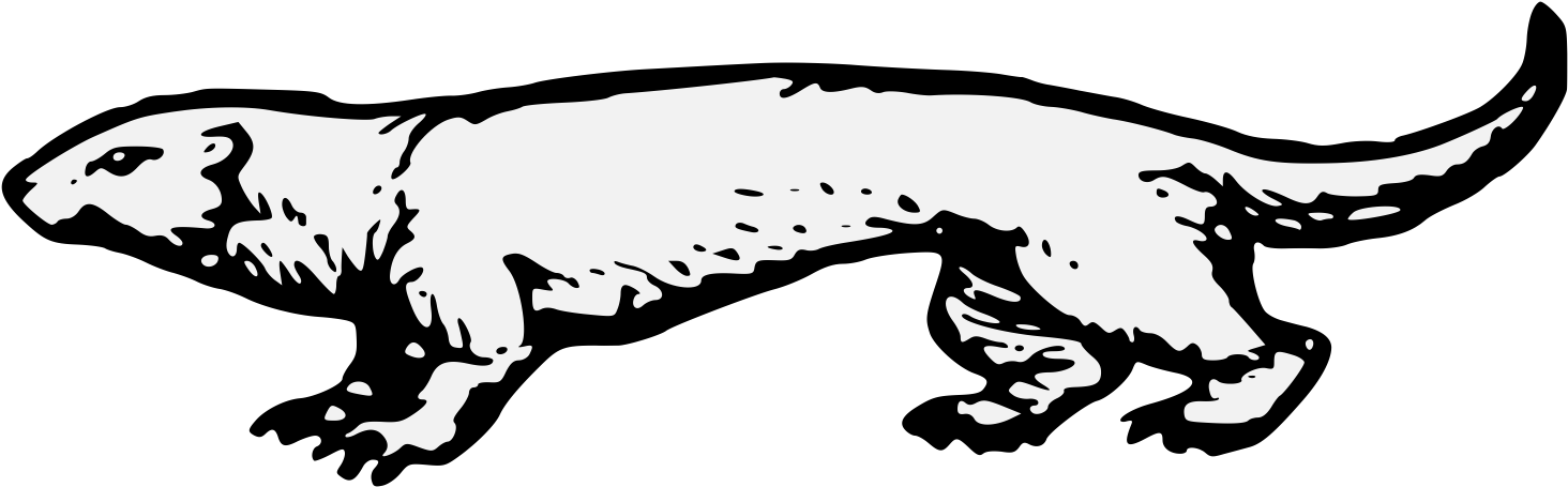 Details, Png - Heraldic Otter (1471x456), Png Download