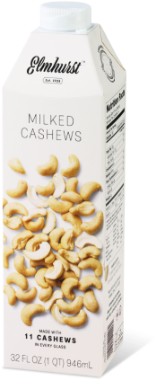 By Elmhurst Milked - Elmhurst Milked Cashew 32 Oz (272x500), Png Download