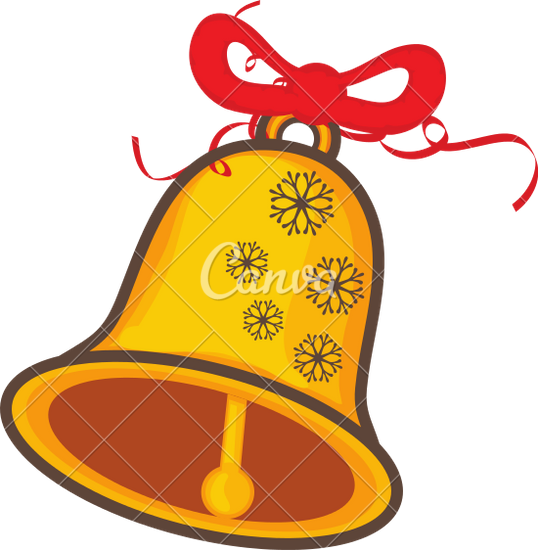 Pin Jingle Bells Clip Art Free - Bell (538x550), Png Download