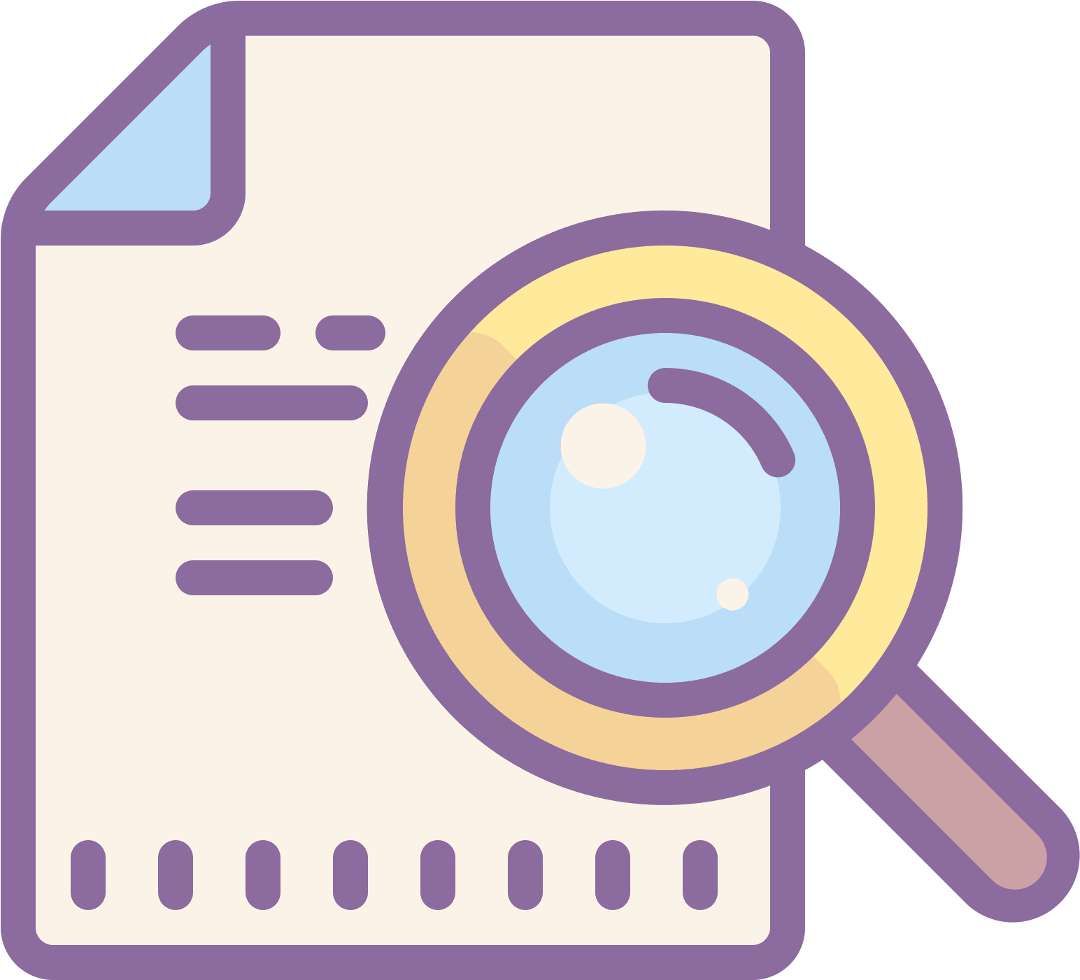 This Is An Icon Representing Viewing A File - Csv Icons Png (1600x1600), Png Download