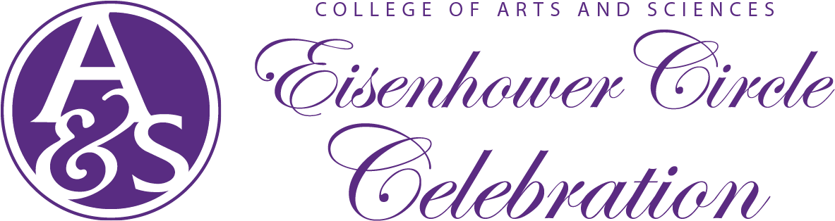 College Of Arts And Sciences Eisenhower Circle Celebration (1229x313), Png Download