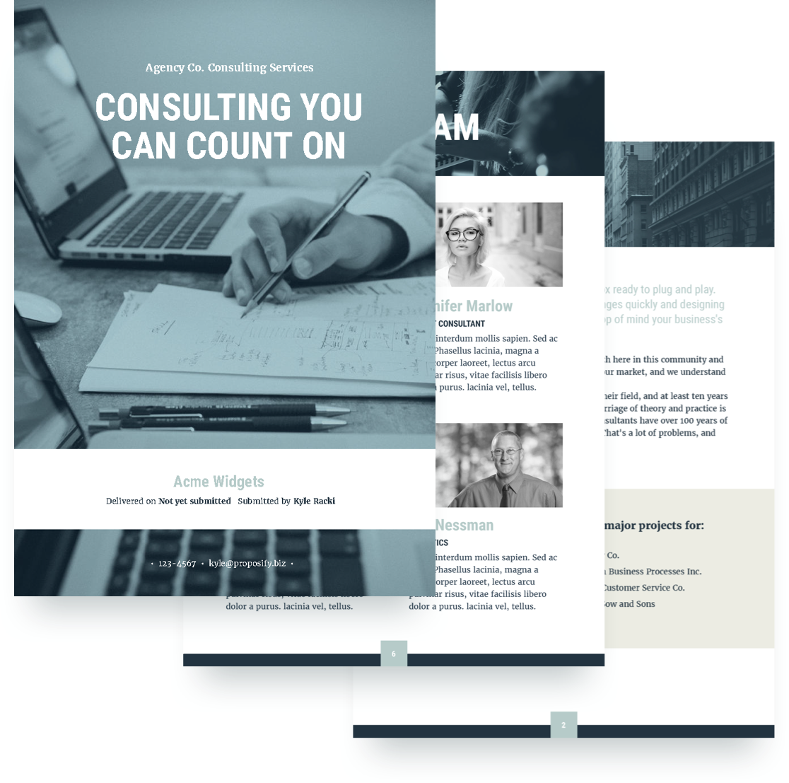 Consulting Proposal Template (1116x1107), Png Download