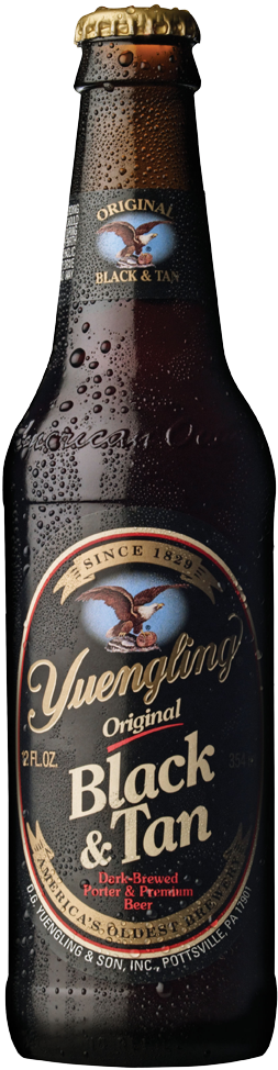 Yuengling Black & Tan (313x1054), Png Download