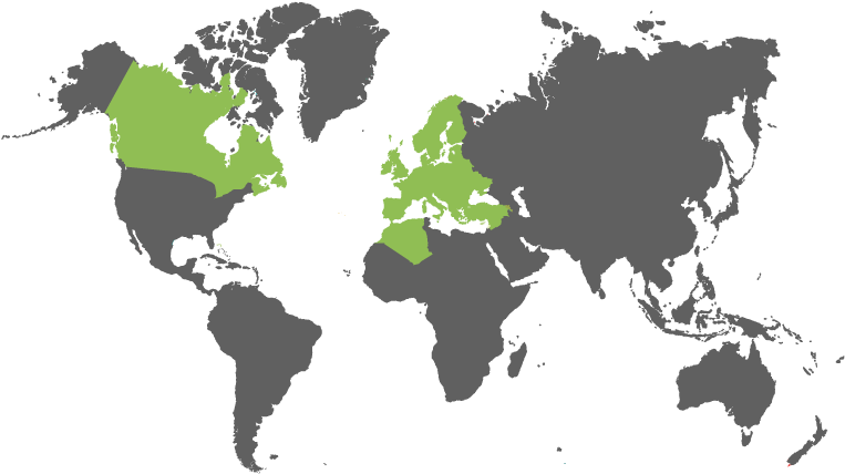 Green Box Throughout The World (800x440), Png Download