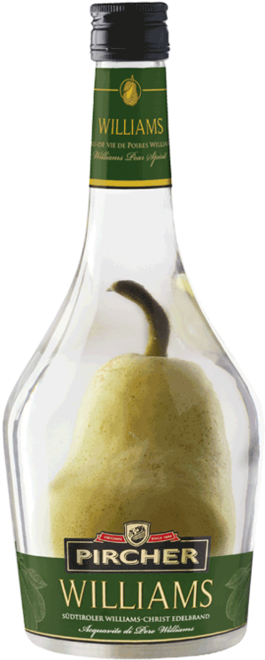 "williams With Pear" Williams Pear Spirit With Fruit (550x776), Png Download