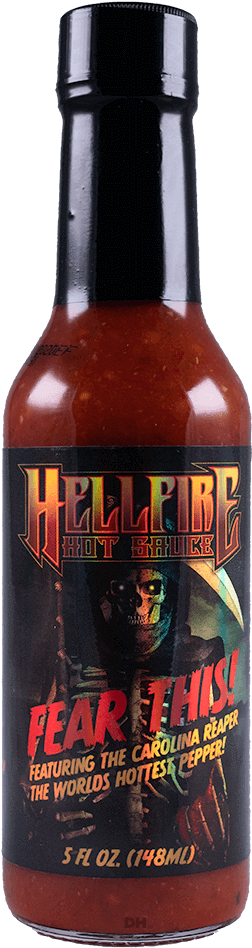 Hellfire Fear This Hot Sauce (1000x1000), Png Download