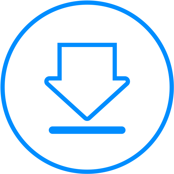 Icon Download Arrow (600x600), Png Download