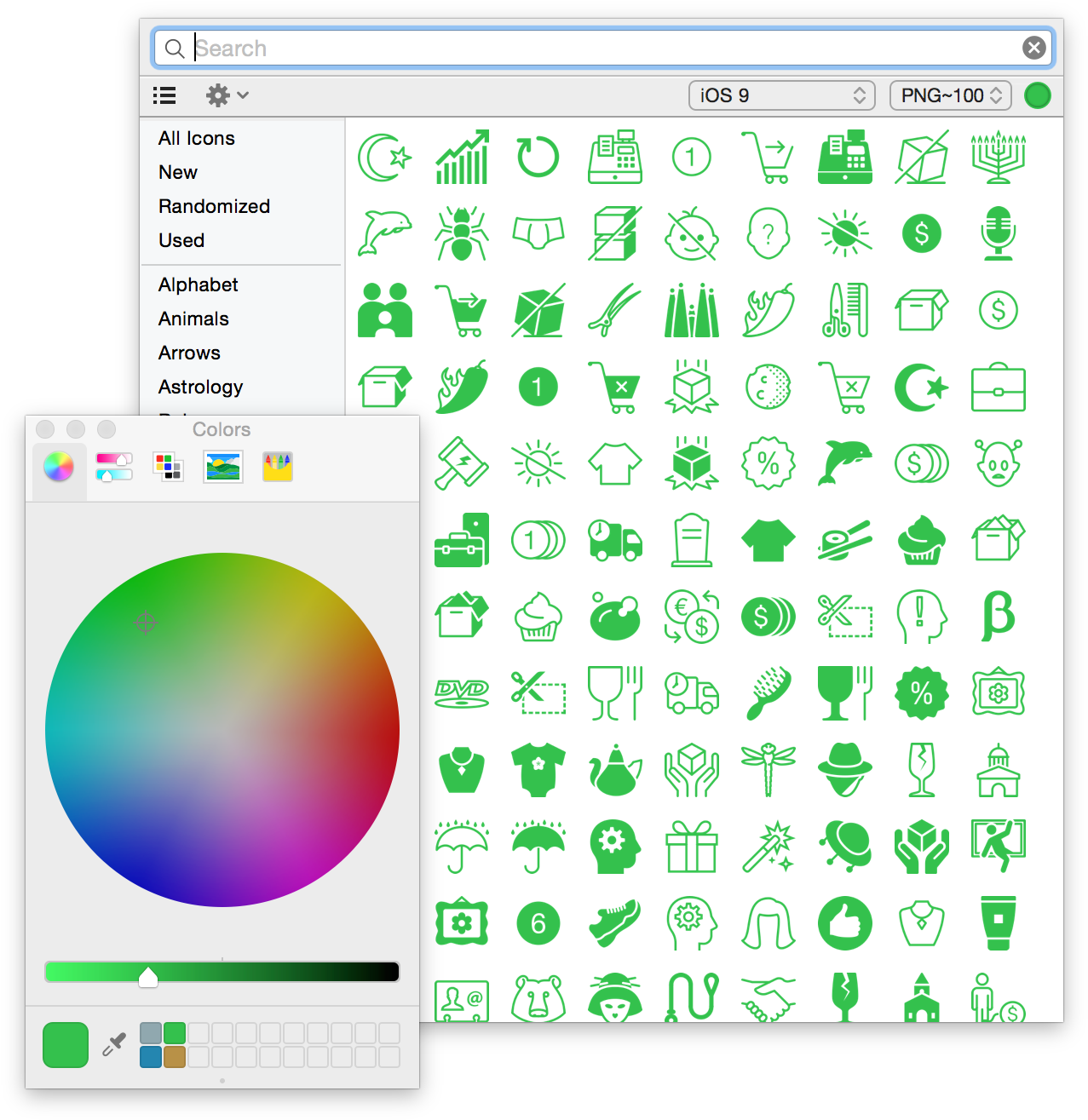Recoloring With Icons8 App (1522x1454), Png Download