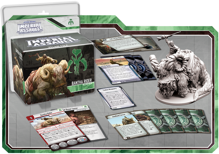 Fantasy Flight Games Imperial Assault Bantha Rider (700x491), Png Download