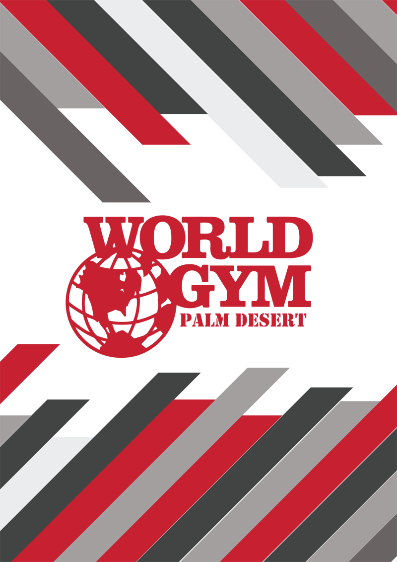 Advertisement Design By Vinviin For World Gym Of Palm (800x1131), Png Download