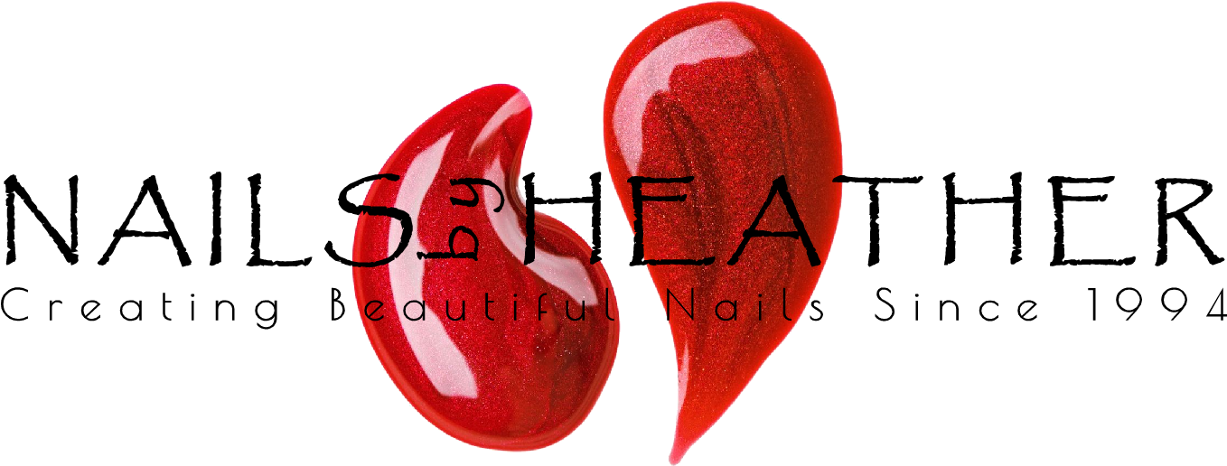 Nails By Heather Nails By Heather (1400x577), Png Download