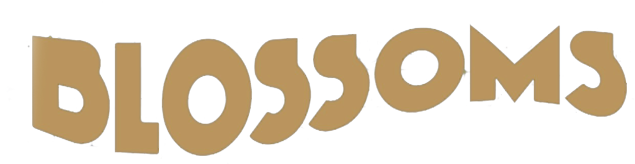 Blossoms Official Logo (1399x432), Png Download