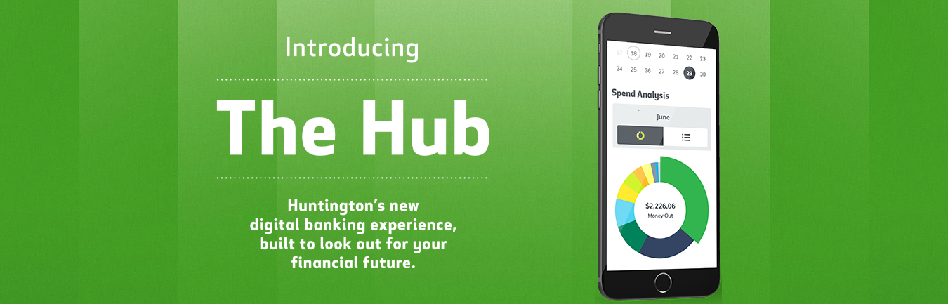 Huntington Bank Logo Png (1350x433), Png Download