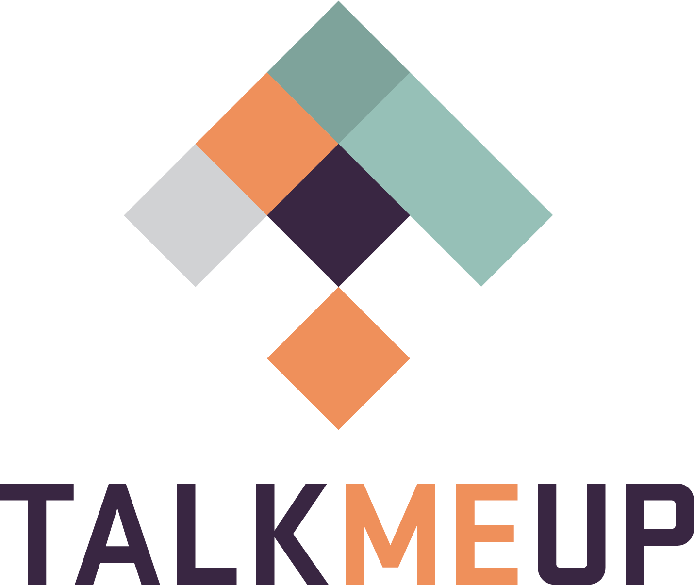 Talkmeup Logo (1500x1278), Png Download