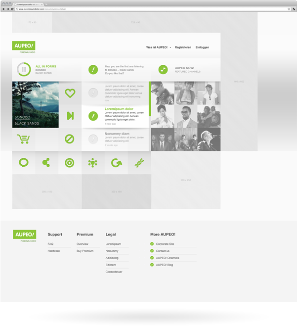 Branding, Interaction Design Shades Shadows (600x703), Png Download