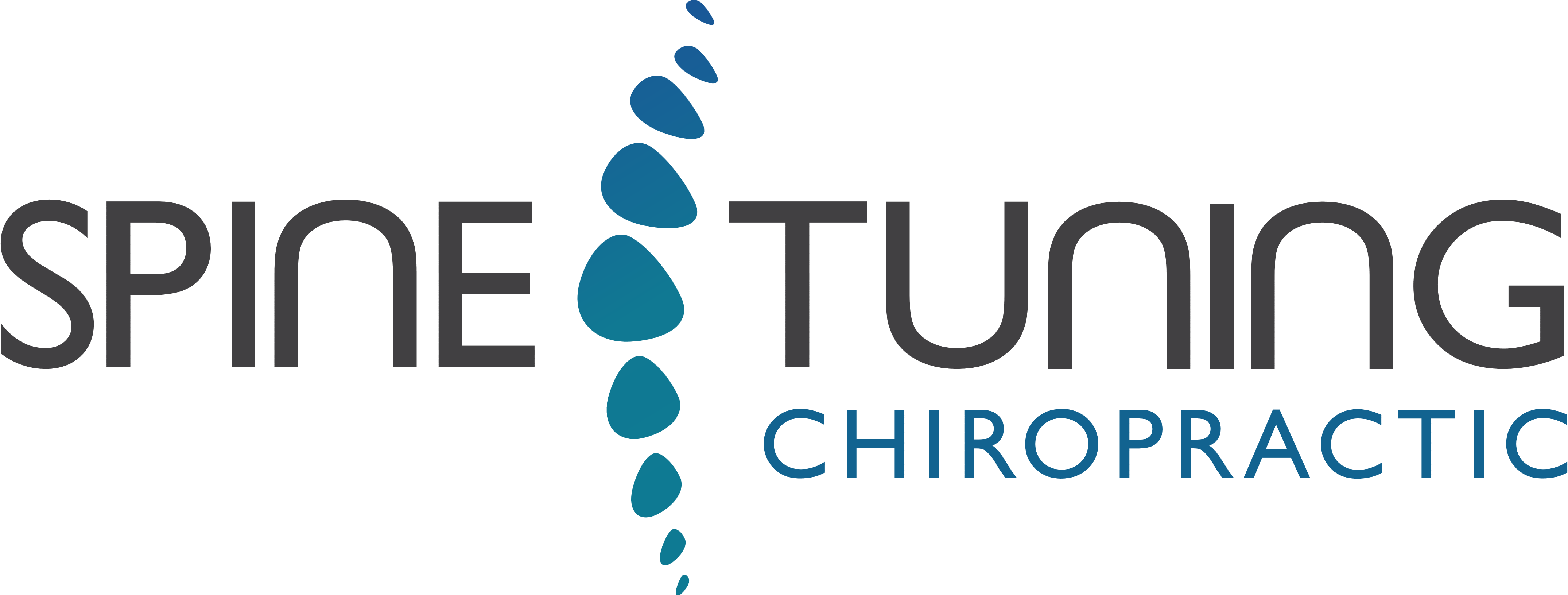 Spine Tuning Chiropractic (4300x1631), Png Download