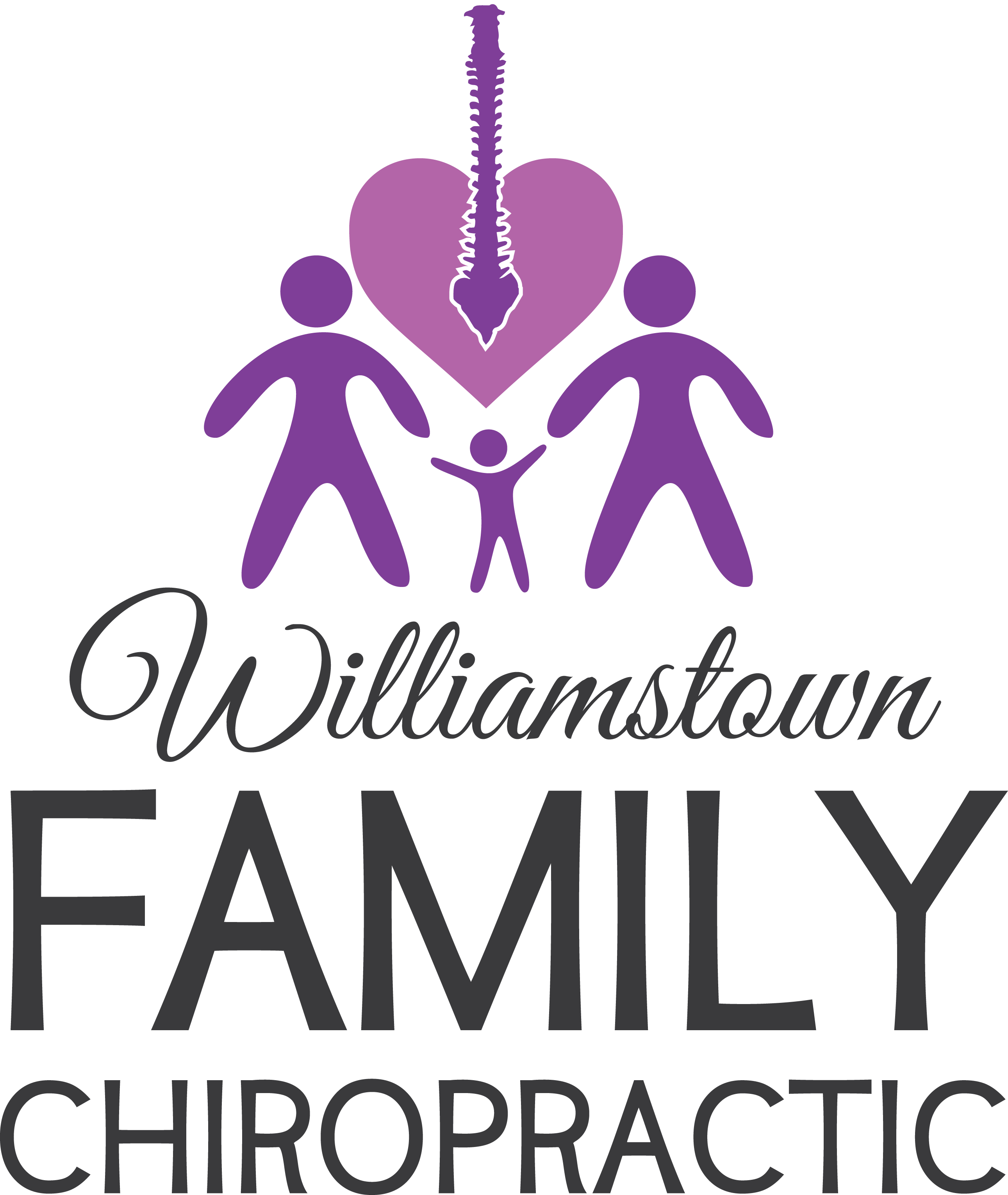 Williamstown Family Chiropractic Logo (2581x3060), Png Download
