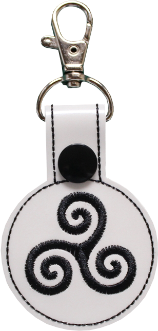 Ith Karma Symbol Key Fob (555x800), Png Download