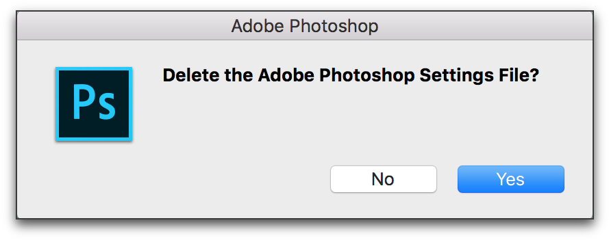 Reset Photoshop Preferences File (932x411), Png Download