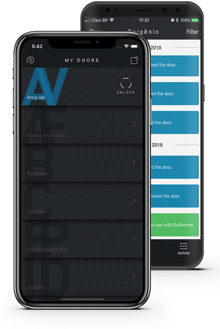 Nós Transformamos O Seu Celular Em Um Chaveiro Digital (524x795), Png Download