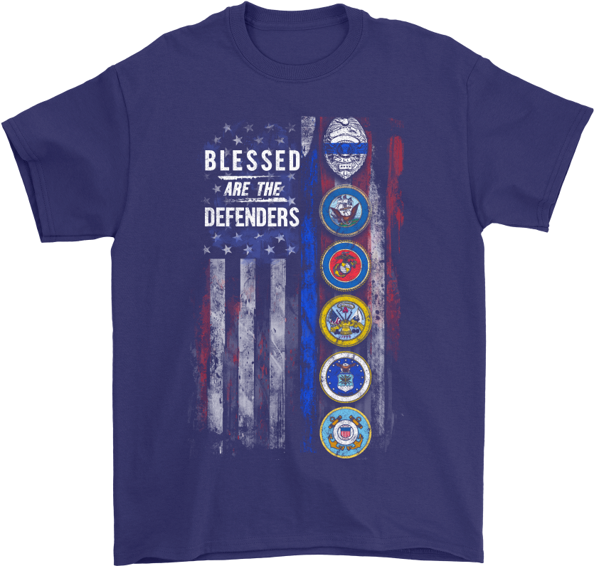 Blessed Are The Defenders (1000x1000), Png Download