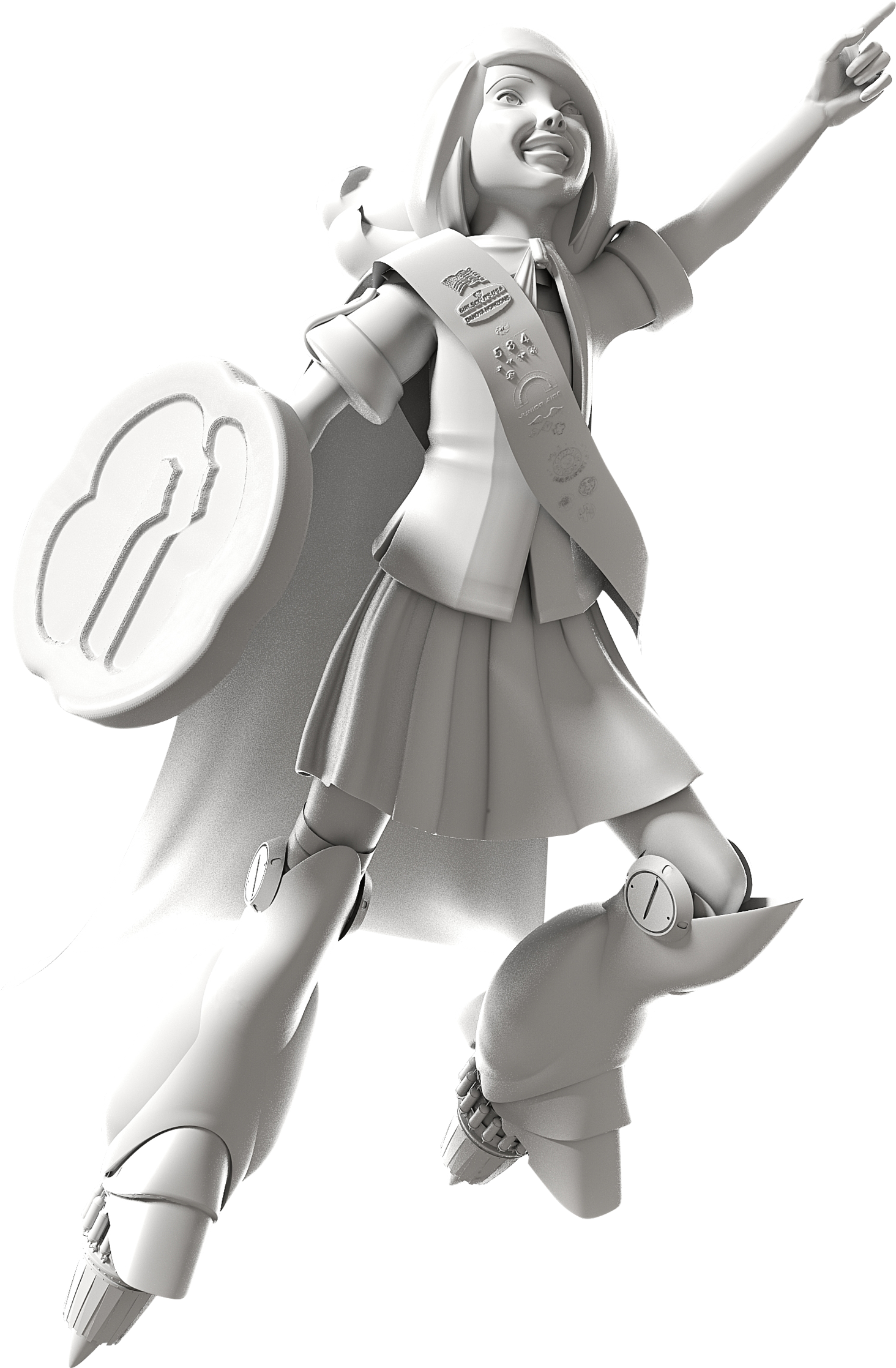 Girl Scouts (1488x2272), Png Download