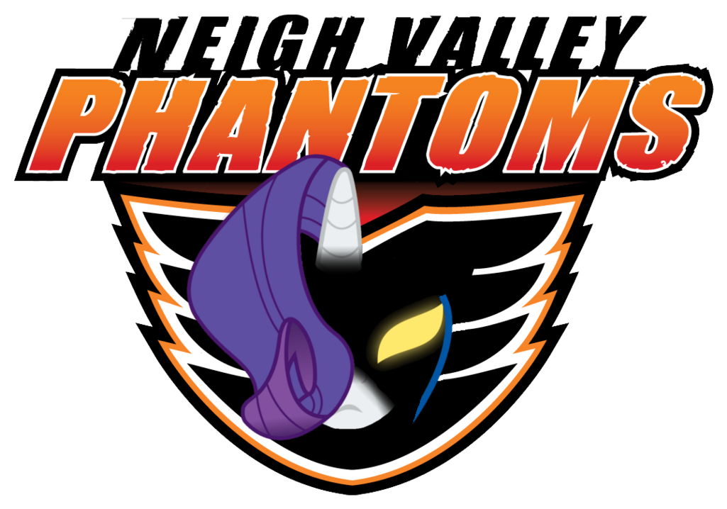 Lyraheartstrngs, Hockey, Leigh Valley Phantoms, Logo, (1024x1024), Png Download
